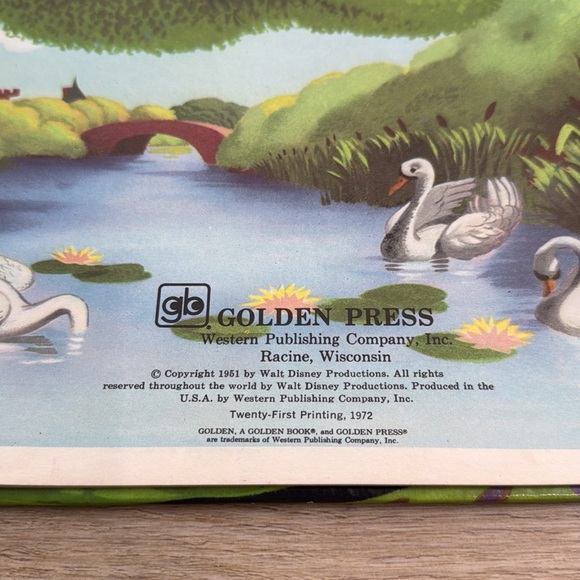 72’ Big Golden Book Alice In‎ Wonderland - Picture 3 of 10